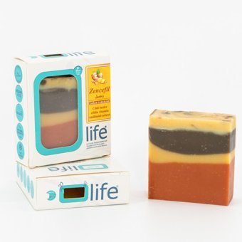 Olife Soap Doğal El Yapımı Zencefil Katı Sabun 3x100 gr