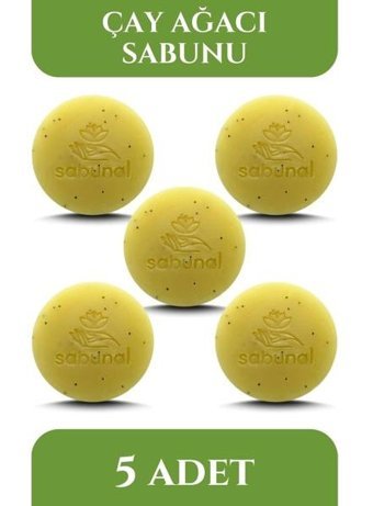 Sabunal Akne Karşıtı Çay Ağacı Katı Sabun 5x100 gr
