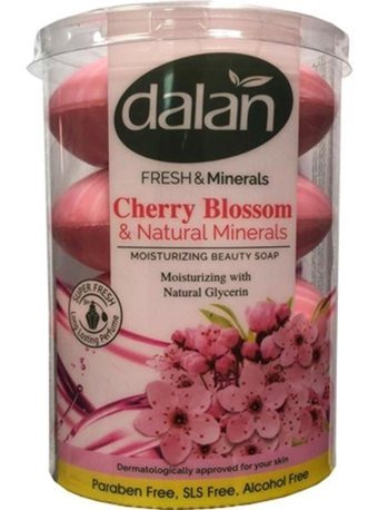 Dalan Doğal Kiraz Çiçeği Katı Sabun 4x110 gr