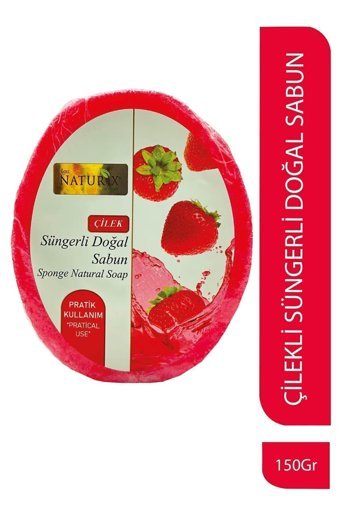 Naturix Arındırıcı Çilek Katı Sabun 150 gr