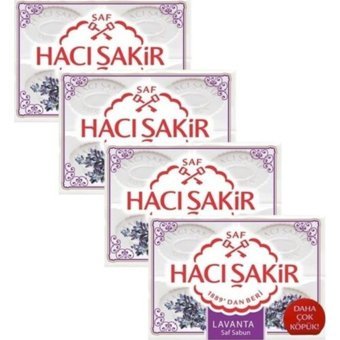 Hacı Şakir Lavanta Katı Sabun 4x600 gr