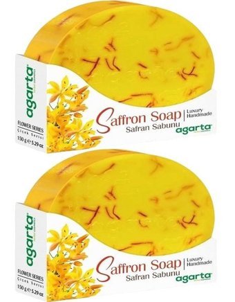 Agarta Doğal Safran Katı Sabun 2x150 gr