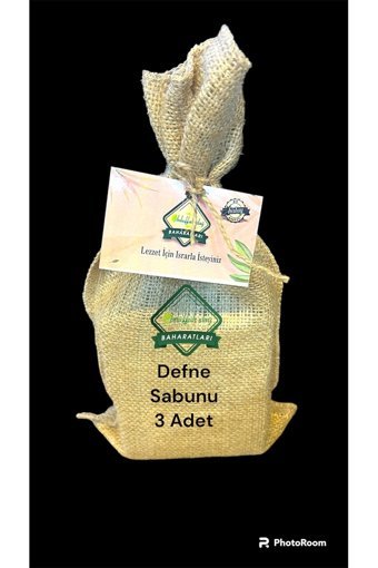 Hacıoğlu Baharat Hatay Yöresel Defne-Zeytinyağlı Katı Sabun 3x200 gr