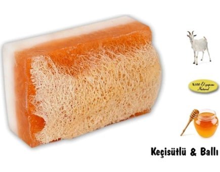 Aktürk Osmanli Katı Sabuni Bal-Kabak Lifli-Keçi Sütlü Katı Sabun 120 gr
