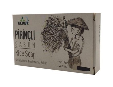Elder Pirinç Katı Sabun 70 gr