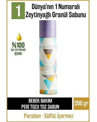 Olivos Doğal Organik Zeytinyağlı Katı Sabun 200 gr