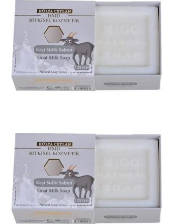 Hmd Bitkisel Kozmetik Bitkisel Keçi Sütü Katı Sabun 2x125 gr