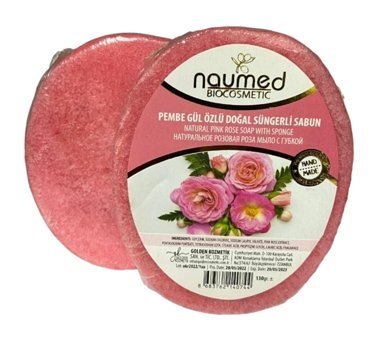 Naumed Doğal Gül Katı Sabun 130 gr