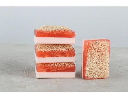 Aktürk Osmanli Katı Sabuni Çilekli Kabak Lifli Katı Sabun 4x480 gr