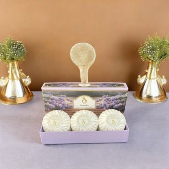 Es Home Collection Lavanta-Zeytinyağlı Katı Sabun 3x100 gr