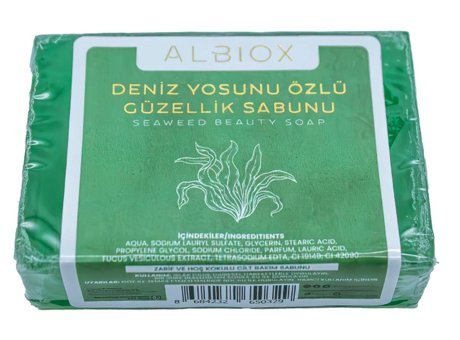 Albiox Deniz Yosunu Katı Sabun 100 gr