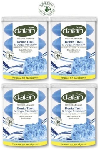 Dalan Deniz Tuzu Katı Sabun 4x440 gr