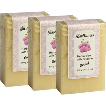 The Soap Factory Gliserinli-Orkide Katı Sabun 3x100 gr