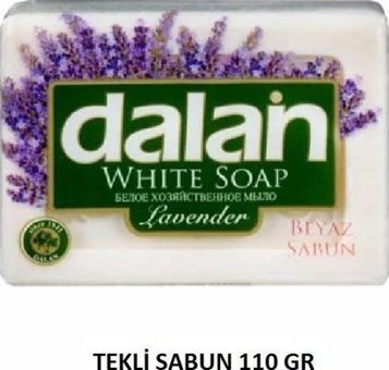 Dalan Beyaz Katı Sabun-Lavanta Katı Sabun 110 gr