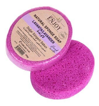 Enjoy Doğal El Yapımı Lavanta Katı Sabun 125 gr