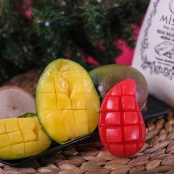 Misya Dekoratif Kırmızı Mango Katı Sabun 80 gr
