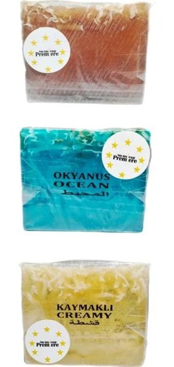 Monsieur Premiere Kaymak-Okyanus-Tarçın Katı Sabun 3x120 gr