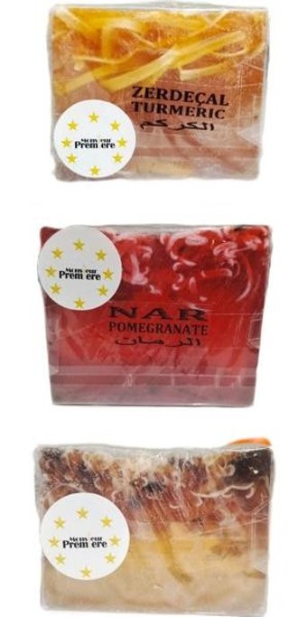 Monsieur Premiere Labada-Nar-Zerdeçal Katı Sabun 3x120 gr