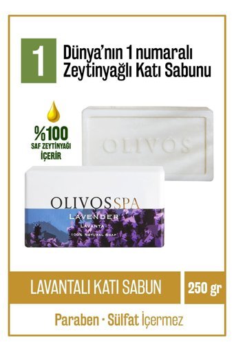 Olıvos Doğal Lavanta Katı Sabun 250 gr