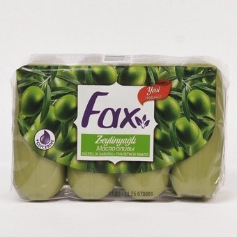 Fax Zeytinyağlı Katı Sabun 4x70 gr