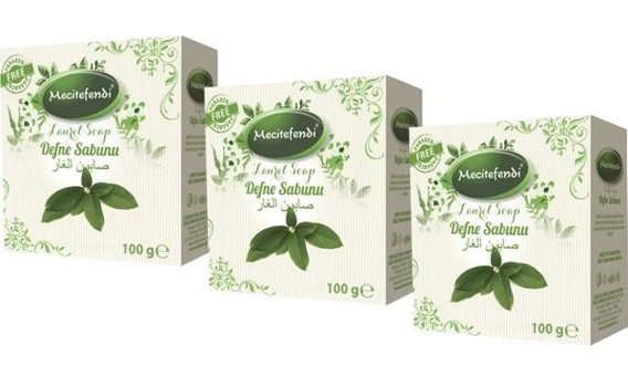 Mecitefendi Defne Katı Sabun 3x100 gr