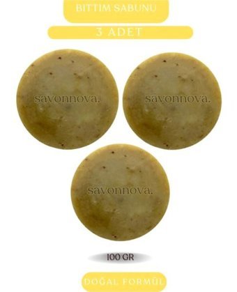 Savonnova Doğal El Yapımı Aktif Karbon Katı Sabun 3x100 gr