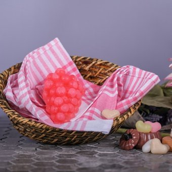 Misya Dekoratif Kırmızı Üzüm Katı Sabun 90 gr