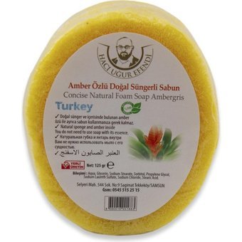 Hacı Uğur Efendi Doğal Amber Katı Sabun 125 gr