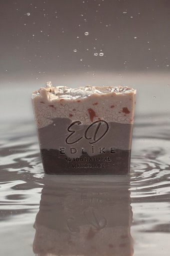 Edlıke Doğal El Yapımı Kahve Katı Sabun 110 gr