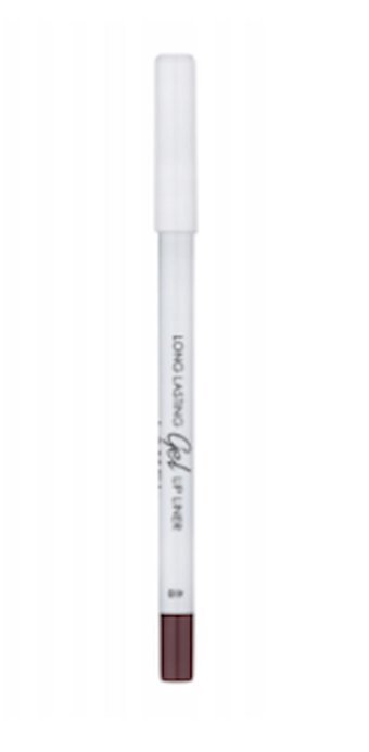 Lamel Long Lasting Gel No:410 İnce Kalıcı Mat Dudak Kalemi Kahverengi