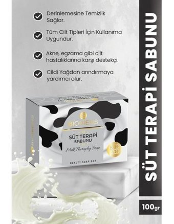 Biobiens Süt Katı Sabun 100 gr
