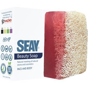 Seay Doğal Kabak Lifli Kabak Lifli Katı Sabun 130 gr
