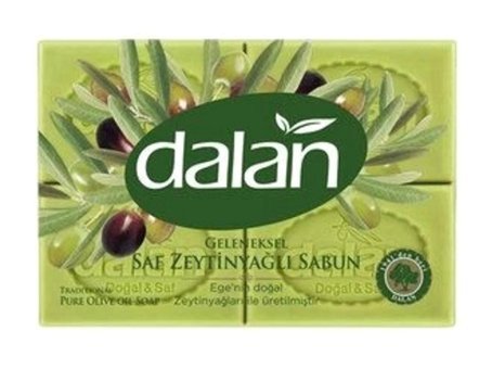 Dalan Beyaz Katı Sabun-Zeytinyağlı Katı Sabun 4x150 gr