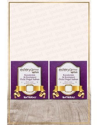 Esterya Plus At Kestanesi-Karaüzüm Katı Sabun 125 gr