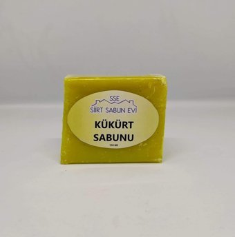 Siirt Katı Sabun Evi Doğal Kükürtlü Katı Sabun 100 gr