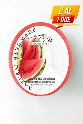 Tpm Natural Soap Doğal Karpuzlu Katı Sabun 150 gr