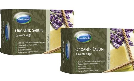 Mecitefendi Organik Lavanta Katı Sabun 125 gr