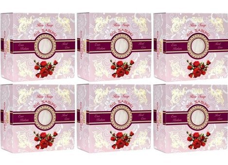 Thalia Doğal Sıkılaştırıcı Etkili Gül Katı Sabun 6x150 gr