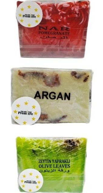 Monsieur Premiere Argan-Nar-Zeytin Yapraklı Katı Sabun 120 gr