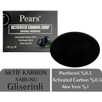Pears Aktif Karbon Aktif Karbon Katı Sabun 120 gr