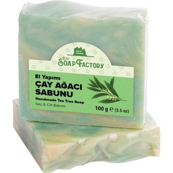 The Soap Factory Bitkisel Vegan Çay Ağacı Katı Sabun 100 gr