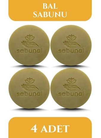 Sabunal Arındırıcı Bal Katı Sabun 4x100 gr