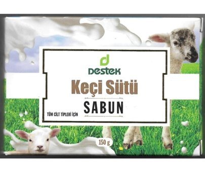 Destek Keçi Sütü Katı Sabun 150 gr