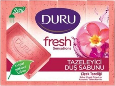 Duru Fresh Çiçek Tazeliği Katı Sabun 4x150 gr
