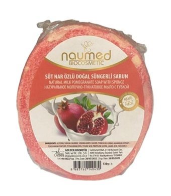 Naumed Doğal Nar-Süt Katı Sabun 130 gr