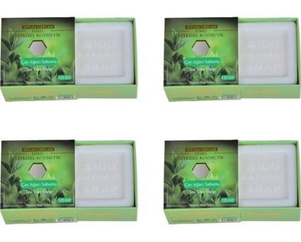 Hmd Bitkisel Kozmetik Bitkisel Çay Ağacı Katı Sabun 4x125 gr