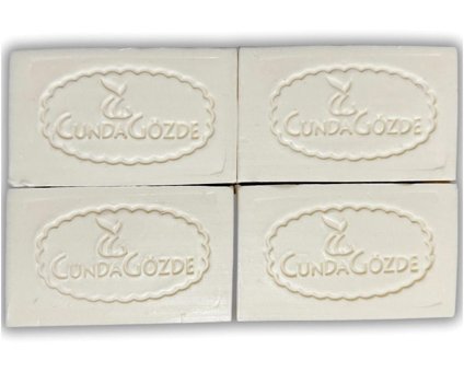 Cunda Gözde Hamam Beyaz Katı Sabun 4x800 gr