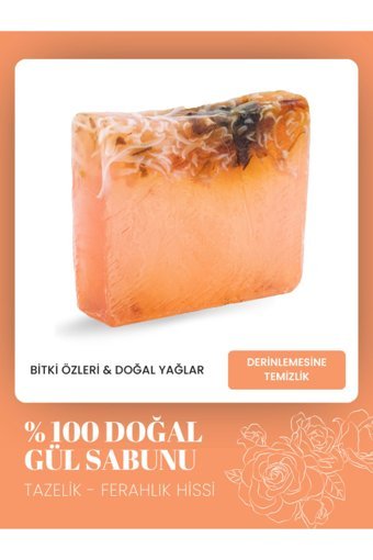 Zeynep Büyükbay Doğal Gül Katı Sabun 120 gr