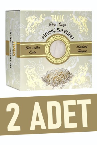 Thalia Doğal Pirinç Katı Sabun 2x150 gr