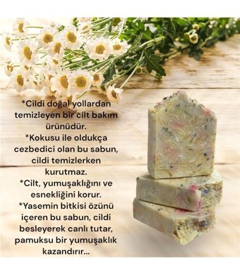 Csoap Doğal Yasemin Katı Sabun 100 gr